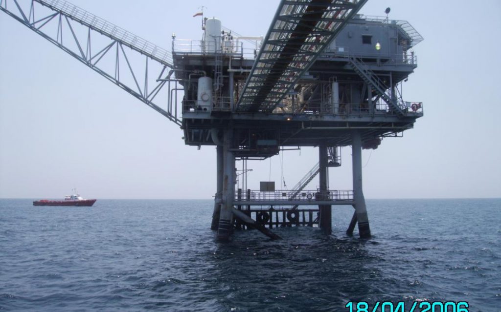 Mantenimiento plataformas offshore chuchupa a y chuchupa b